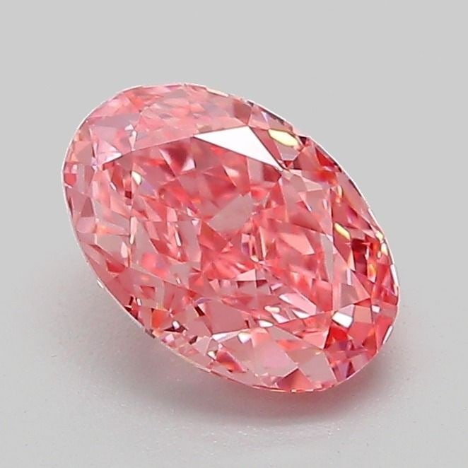 Loose Diamond - OVAL 1.05ct Fancy Vivid Pink VS1: Loose Diamond - OVAL 1.05ct Fancy Vivid Pink VS1 Source: This is a real non-mined Diamond that has been grown in a lab Shape: OVAL Carats: 1.05 Color: Fancy Vivid Pink Certification: IGI Video: