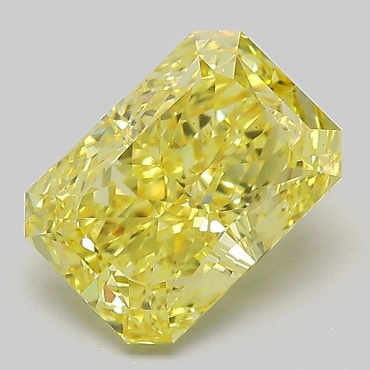 Loose Diamond - RADIANT 2.02ct Fancy Vivid Yellow VS1: Loose Diamond - RADIANT 2.02ct Fancy Vivid Yellow VS1 Source: This is a real non-mined Diamond that has been grown in a lab Shape: RADIANT Carats: 2.02 Color: Fancy Vivid Yellow Certification: IGI