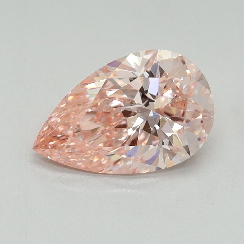 Loose Diamond - PEAR 1.29ct Fancy Vivid Pink VVS2: Loose Diamond - PEAR 1.29ct Fancy Vivid Pink VVS2 Source: This is a real non-mined Diamond that has been grown in a lab Shape: PEAR Carats: 1.29 Color: Fancy Vivid Pink Certification: IGI Video: