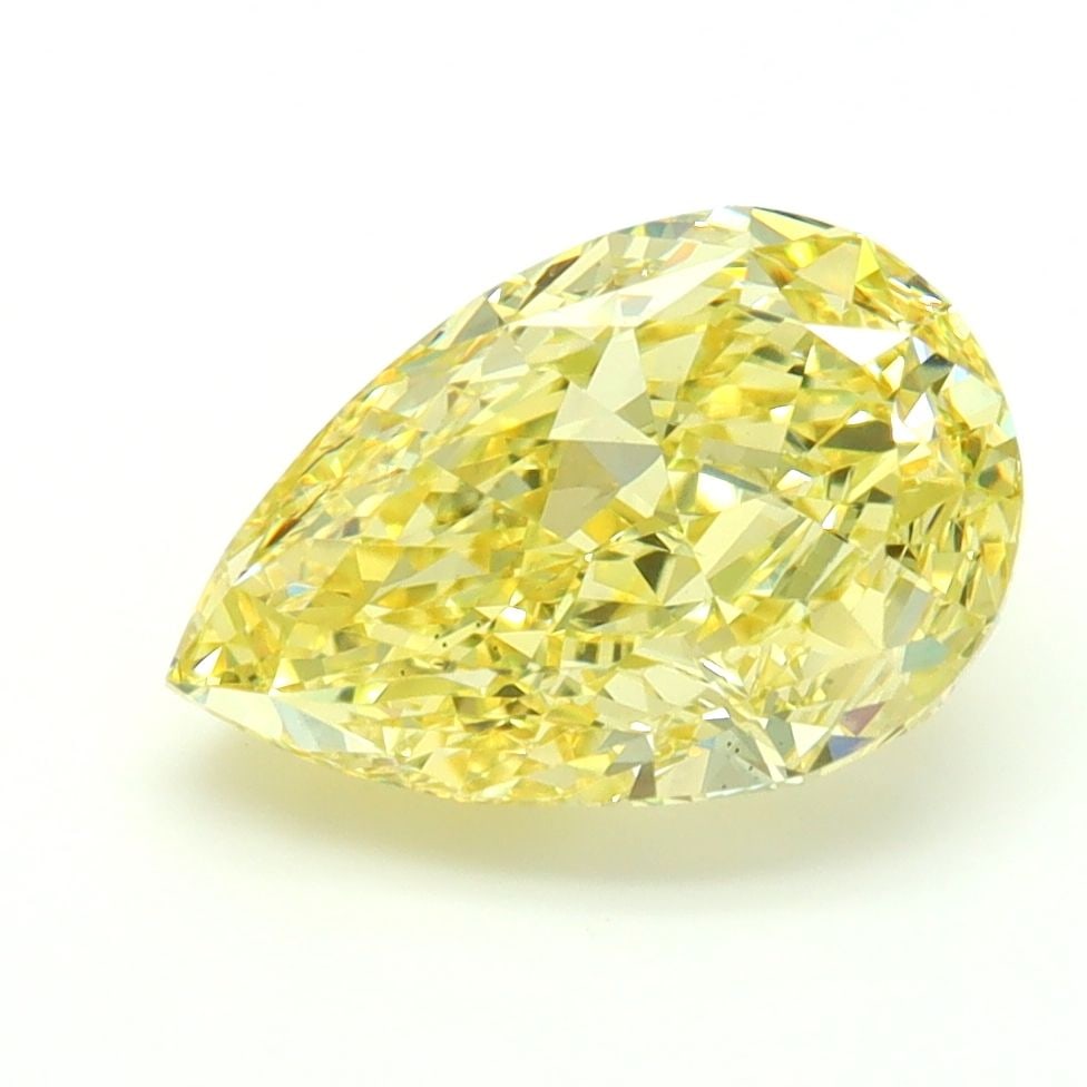 Loose Diamond - PEAR 2.72ct Fancy Intense Yellow VS1: Loose Diamond - PEAR 2.72ct Fancy Intense Yellow VS1 Source: This is a real non-mined Diamond that has been grown in a lab Shape: PEAR Carats: 2.72 Color: Fancy Intense Yellow Certification: IGI Video
