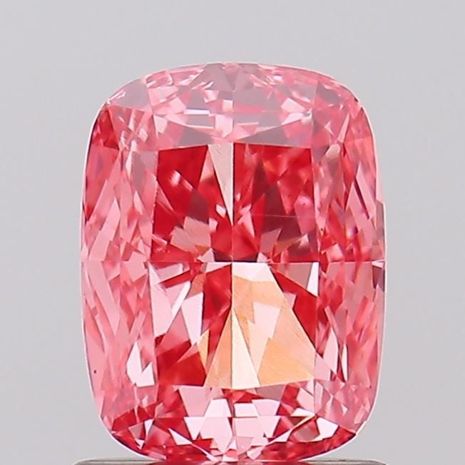 Loose Diamond - CUSHION MODIFIED 1.04ct Fancy Vivid Pink VS1: Loose Diamond - CUSHION MODIFIED 1.04ct Fancy Vivid Pink VS1 Source: This is a real non-mined Diamond that has been grown in a lab Shape: CUSHION MODIFIED Carats: 1.04 Color: Fancy Vivid Pink Certific
