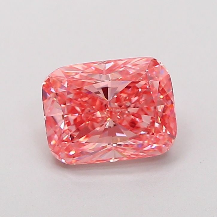 Loose Diamond - CUSHION MODIFIED 2.01ct Fancy Vivid Pink VS1: Loose Diamond - CUSHION MODIFIED 2.01ct Fancy Vivid Pink VS1 Source: This is a real non-mined Diamond that has been grown in a lab Shape: CUSHION MODIFIED Carats: 2.01 Color: Fancy Vivid Pink Certific