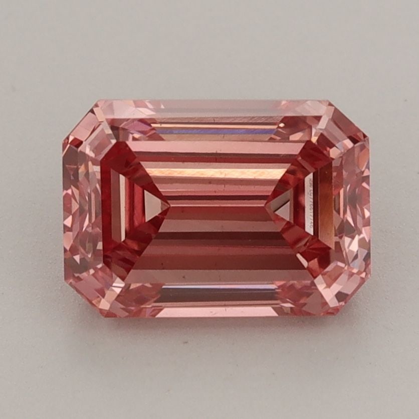 Loose Diamond - EMERALD 2.08ct Fancy Vivid Pink VS2 (1 of 1)