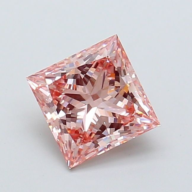 Loose Diamond - PRINCESS 1.51ct Fancy Intense Pink VVS2 (1 of 1)