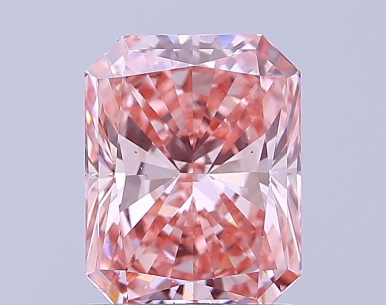 Loose Diamond - RADIANT 1.54ct Fancy Vivid Pink VS1 (1 of 1)