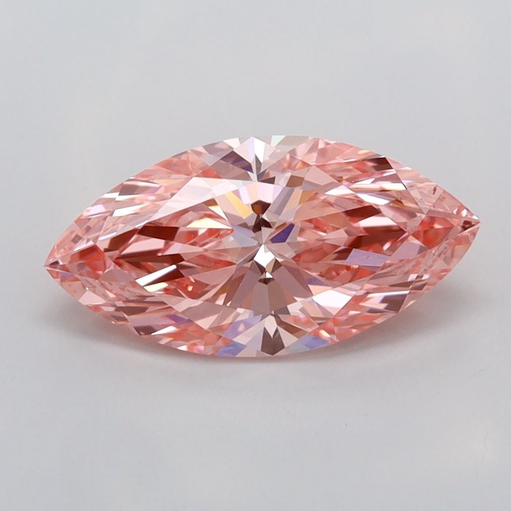 Loose Diamond - MARQUISE 1.51ct Fancy Vivid Pink VVS2 (1 of 1)