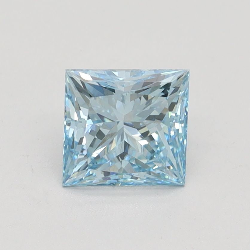 Loose Diamond - PRINCESS 1.05ct Fancy Intense Blue VS1: Loose Diamond - PRINCESS 1.05ct Fancy Intense Blue VS1 Source: This is a real non-mined Diamond that has been grown in a lab Shape: PRINCESS Carats: 1.05 Color: Fancy Intense Blue Certification: IGI