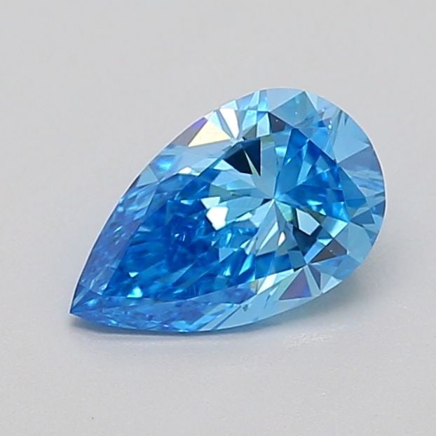 Loose Diamond - PEAR 0.78ct Fancy Vivid Blue VS1: Loose Diamond - PEAR 0.78ct Fancy Vivid Blue VS1 Source: This is a real non-mined Diamond that has been grown in a lab Shape: PEAR Carats: 0.78 Color: Fancy Vivid Blue Certification: IGI Video: Video