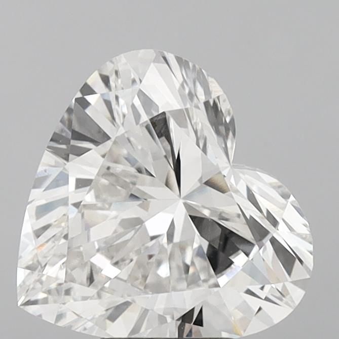 Loose Diamond - HEART 5.0ct G VVS2: Loose Diamond - HEART 5.0ct G VVS2 Source: This is a real non-mined Diamond that has been grown in a lab Shape: HEART Carats: 5.0 Color: G Clarity: VVS2 Certification: IGI Video: