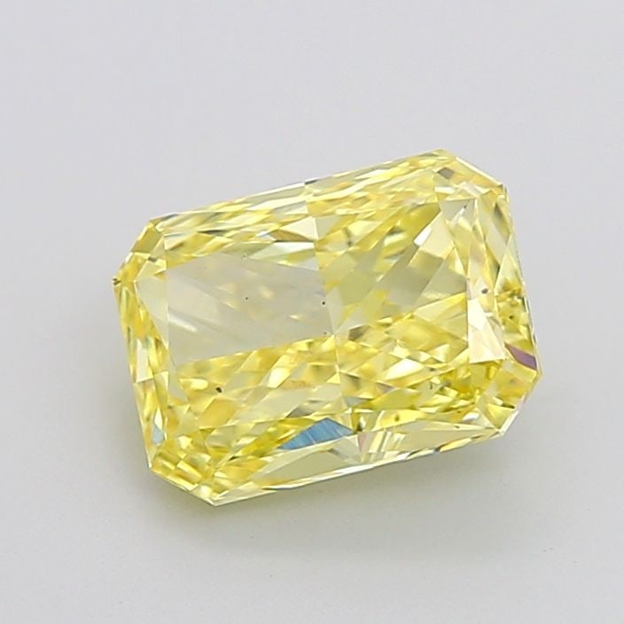 Loose Diamond - RADIANT 3.01ct Fancy Intense Yellow VS2: Loose Diamond - RADIANT 3.01ct Fancy Intense Yellow VS2 Source: This is a real non-mined Diamond that has been grown in a lab Shape: RADIANT Carats: 3.01 Color: Fancy Intense Yellow Certification: