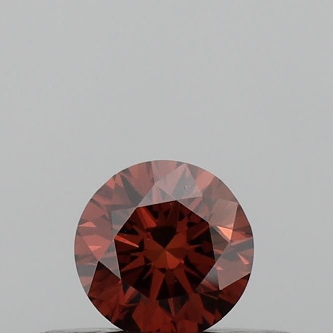 Loose Diamond - ROUND 0.22ct Fancy Deep Orange VS1 (1 of 1)