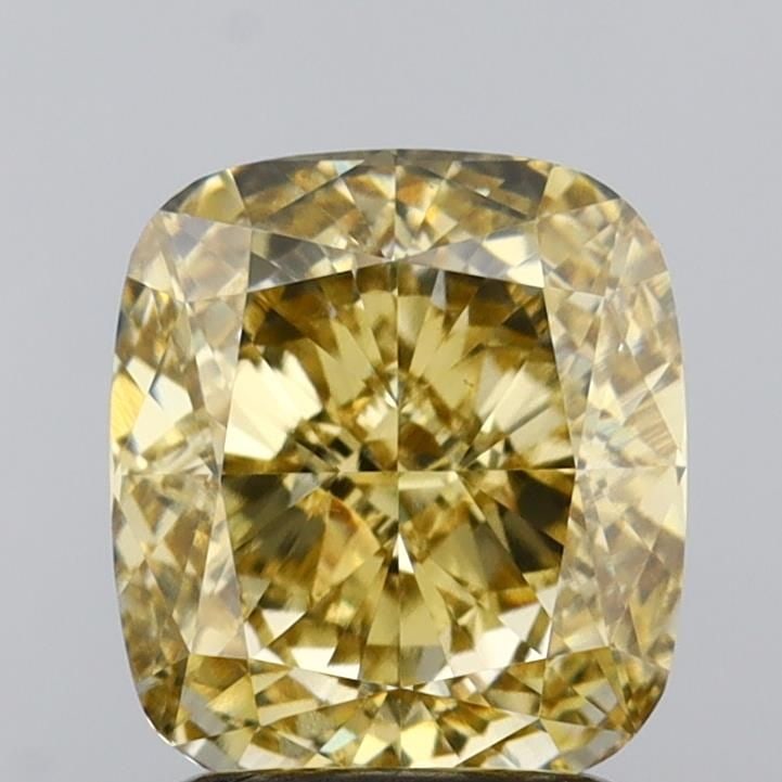 Loose Diamond - CUSHION MODIFIED 2.06ct Fancy Yellow VS1 (1 of 1)