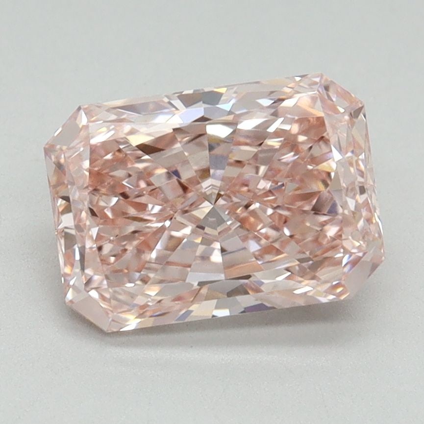 Loose Diamond - RADIANT 1.85ct Fancy Vivid Pink VS1: Loose Diamond - RADIANT 1.85ct Fancy Vivid Pink VS1 Source: This is a real non-mined Diamond that has been grown in a lab Shape: RADIANT Carats: 1.85 Color: Fancy Vivid Pink Certification: IGI Video: