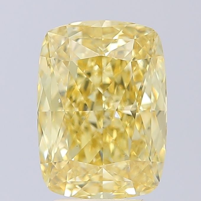 Loose Diamond - RADIANT 4.0ct Fancy Vivid Yellow VS1: Loose Diamond - RADIANT 4.0ct Fancy Vivid Yellow VS1 Source: This is a real non-mined Diamond that has been grown in a lab Shape: RADIANT Carats: 4.0 Color: Fancy Vivid Yellow Certification: IGI