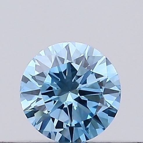 Loose Diamond - ROUND 0.14ct Fancy Vivid Blue VS1: Loose Diamond - ROUND 0.14ct Fancy Vivid Blue VS1 Source: This is a real non-mined Diamond that has been grown in a lab Shape: ROUND Carats: 0.14 Color: Fancy Vivid Blue Certification: IGI Video:
