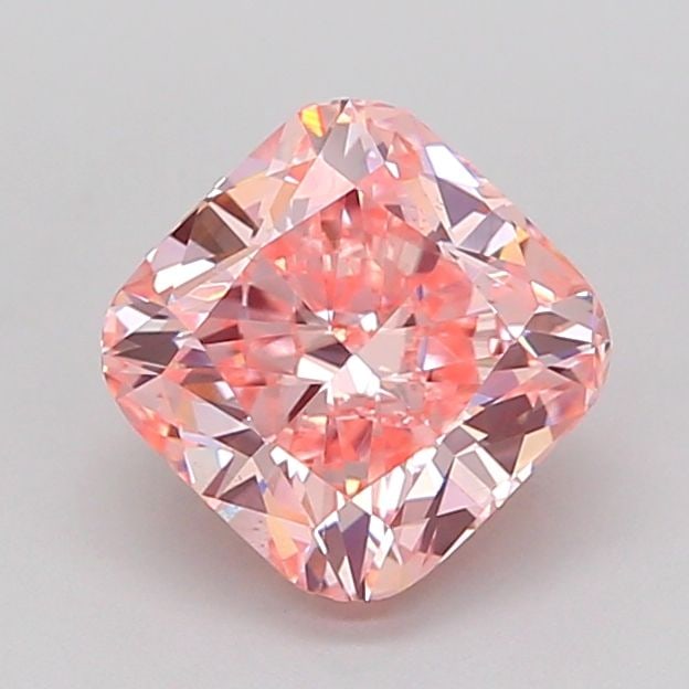 Loose Diamond - CUSHION MODIFIED 1.51ct Fancy Vivid Pink VS1: Loose Diamond - CUSHION MODIFIED 1.51ct Fancy Vivid Pink VS1 Source: This is a real non-mined Diamond that has been grown in a lab Shape: CUSHION MODIFIED Carats: 1.51 Color: Fancy Vivid Pink