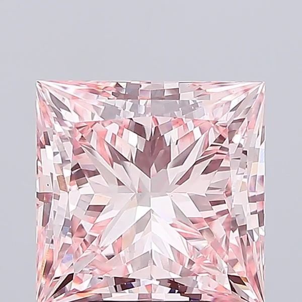 Loose Diamond - PRINCESS 7.09ct Fancy Vivid Pink VS2: Loose Diamond - PRINCESS 7.09ct Fancy Vivid Pink VS2 Source: This is a real non-mined Diamond that has been grown in a lab Shape: PRINCESS Carats: 7.09 Color: Fancy Vivid Pink Certification: IGI