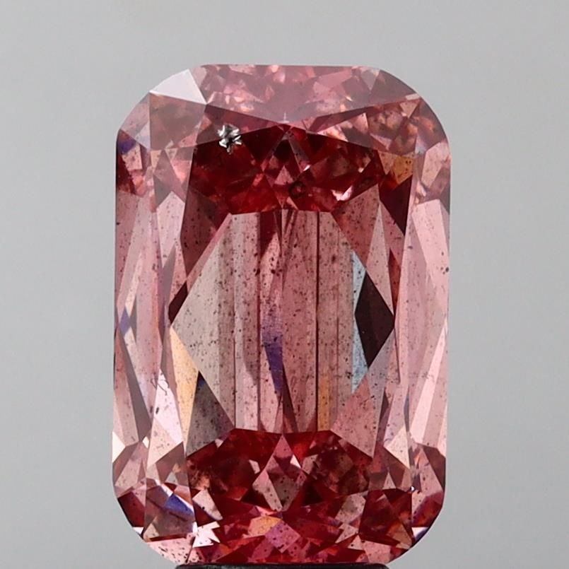 Loose Diamond - RADIANT 8.03ct Fancy Vivid Pink I1: Loose Diamond - RADIANT 8.03ct Fancy Vivid Pink I1 Source: This is a real non-mined Diamond that has been grown in a lab Shape: RADIANT Carats: 8.03 Color: Fancy Vivid Pink Certification: IGI Video: