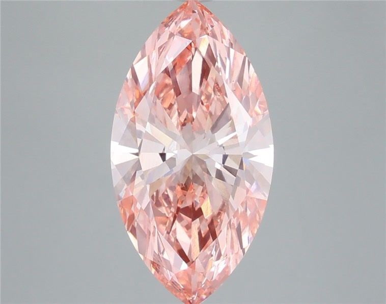 Loose Diamond - MARQUISE 5.22ct Fancy Vivid Pink VS1: Loose Diamond - MARQUISE 5.22ct Fancy Vivid Pink VS1 Source: This is a real non-mined Diamond that has been grown in a lab Shape: MARQUISE Carats: 5.22 Color: Fancy Vivid Pink Certification: IGI Video