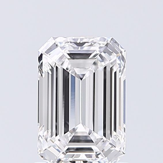 Loose Diamond - EMERALD 1.02ct D VS1: Loose Diamond - EMERALD 1.02ct D VS1 Source: This is a real non-mined Diamond that has been grown in a lab Shape: EMERALD Carats: 1.02 Color: D Clarity: VS1 Certification: IGI Video: