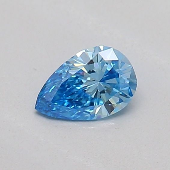 Loose Diamond - PEAR 0.15ct Fancy Vivid Blue VS1: Loose Diamond - PEAR 0.15ct Fancy Vivid Blue VS1 Source: This is a real non-mined Diamond that has been grown in a lab Shape: PEAR Carats: 0.15 Color: Fancy Vivid Blue Certification: IGI Video: