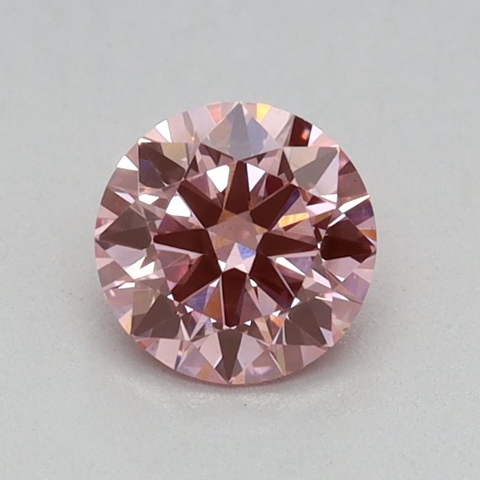 Loose Diamond - ROUND 0.41ct Fancy Vivid Pink VS1: Loose Diamond - ROUND 0.41ct Fancy Vivid Pink VS1 Source: This is a real non-mined Diamond that has been grown in a lab Shape: ROUND Carats: 0.41 Color: Fancy Vivid Pink Certification: IGI Video: