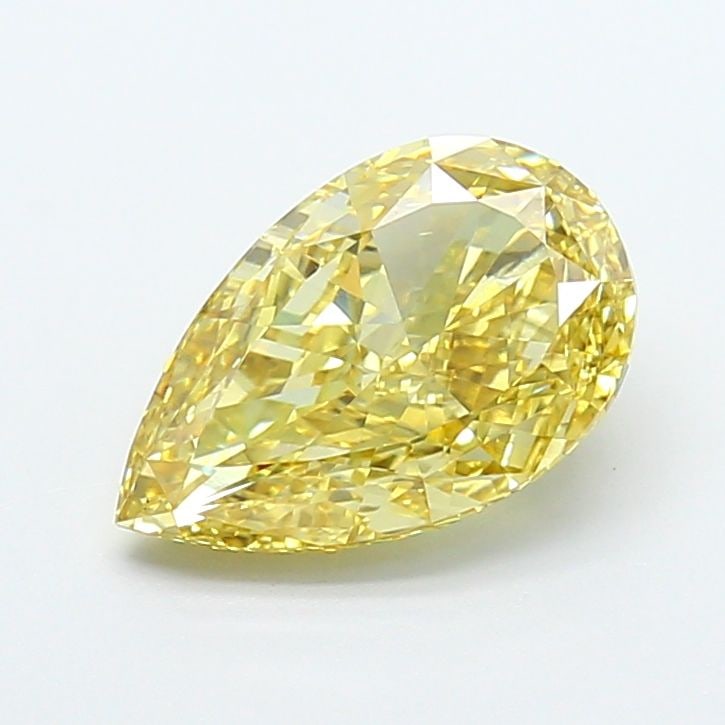 Loose Diamond - PEAR 3.0ct Fancy Intense Yellow VS2: Loose Diamond - PEAR 3.0ct Fancy Intense Yellow VS2 Source: This is a real non-mined Diamond that has been grown in a lab Shape: PEAR Carats: 3.0 Color: Fancy Intense Yellow Certification: IGI Video: