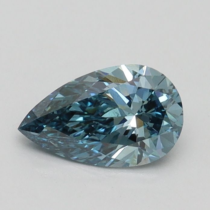 Loose Diamond - PEAR 0.57ct Fancy Vivid Blue VS2: Loose Diamond - PEAR 0.57ct Fancy Vivid Blue VS2 Source: This is a real non-mined Diamond that has been grown in a lab Shape: PEAR Carats: 0.57 Color: Fancy Vivid Blue Certification: IGI Video: Video