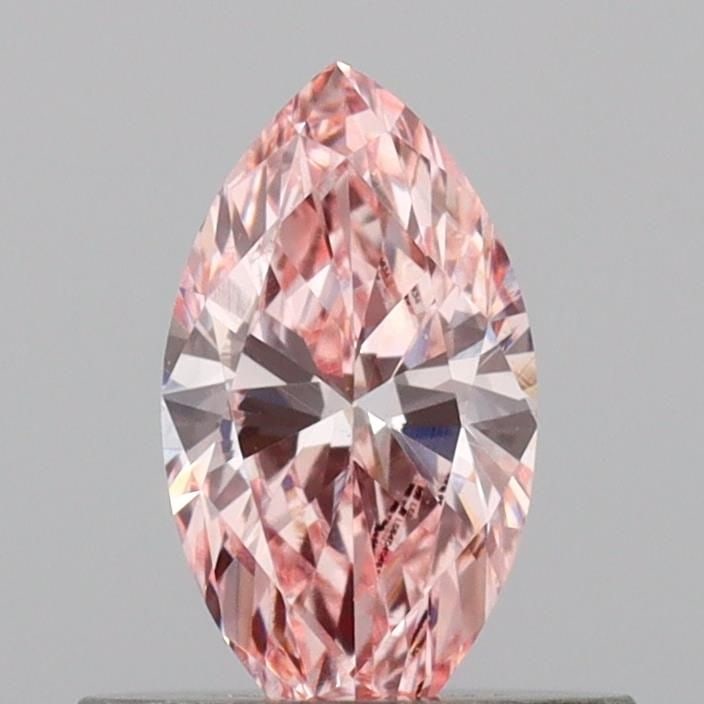 Loose Diamond - MARQUISE 0.44ct Fancy Intense Pink VS1: Loose Diamond - MARQUISE 0.44ct Fancy Intense Pink VS1 Source: This is a real non-mined Diamond that has been grown in a lab Shape: MARQUISE Carats: 0.44 Color: Fancy Intense Pink Certification: IGI