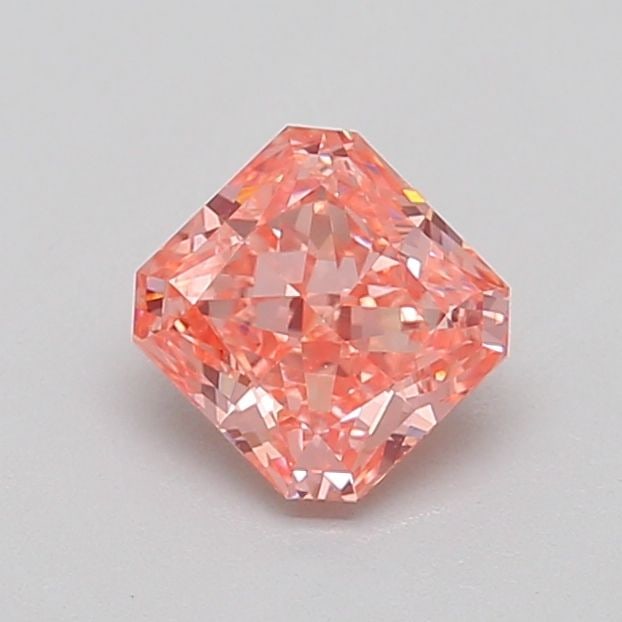 Loose Diamond - RADIANT 0.78ct Fancy Vivid Pink VS1: Loose Diamond - RADIANT 0.78ct Fancy Vivid Pink VS1 Source: This is a real non-mined Diamond that has been grown in a lab Shape: RADIANT Carats: 0.78 Color: Fancy Vivid Pink Certification: IGI Video: