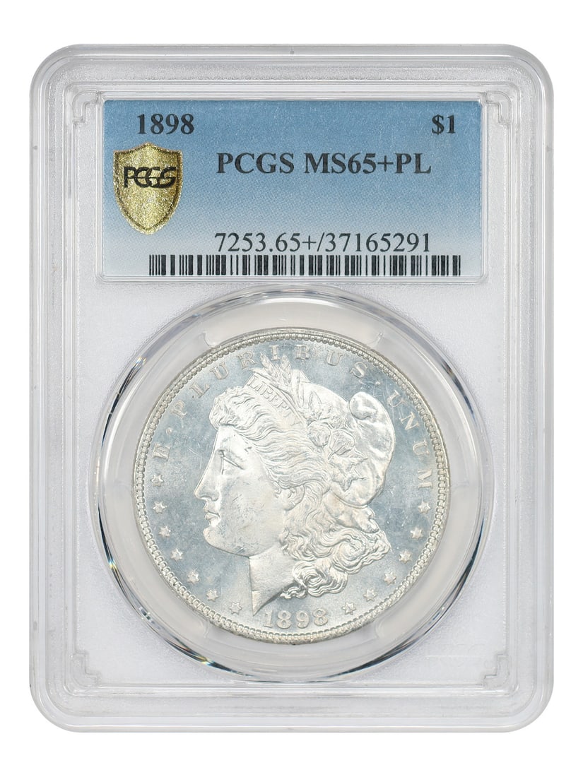 1898 Morgan Dollar PCGS MS65+PL Philadelphia (1 of 4)