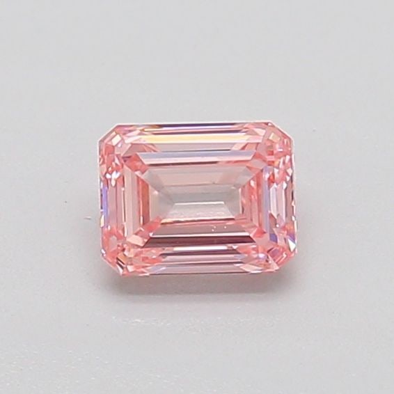 Loose Diamond - EMERALD 0.4ct Fancy Intense Pink VS1: Loose Diamond - EMERALD 0.4ct Fancy Intense Pink VS1 Source: This is a real non-mined Diamond that has been grown in a lab Shape: EMERALD Carats: 0.4 Color: Fancy Intense Pink Certification: IGI Video