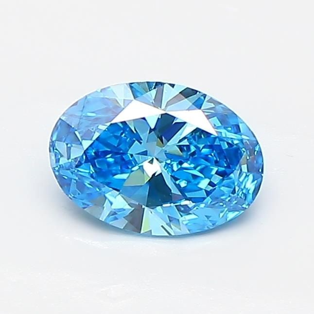 Loose Diamond - OVAL 0.62ct Fancy Vivid Blue VVS2 (1 of 1)