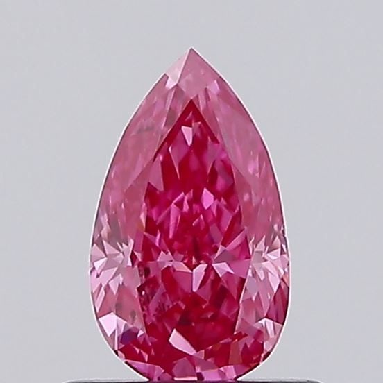 Loose Diamond - PEAR 0.61ct Fancy Vivid Pink VS1: Loose Diamond - PEAR 0.61ct Fancy Vivid Pink VS1 Source: This is a real non-mined Diamond that has been grown in a lab Shape: PEAR Carats: 0.61 Color: Fancy Vivid Pink Certification: NONE Video: