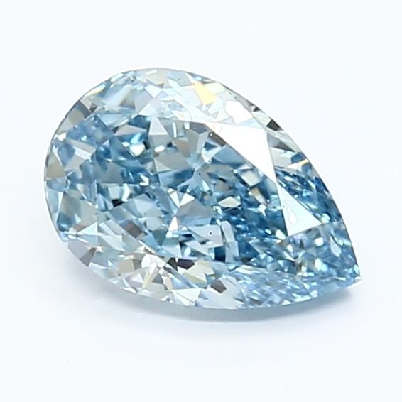 Loose Diamond - PEAR 1.16ct Fancy Vivid Blue VS1: Loose Diamond - PEAR 1.16ct Fancy Vivid Blue VS1 Source: This is a real non-mined Diamond that has been grown in a lab Shape: PEAR Carats: 1.16 Color: Fancy Vivid Blue Certification: IGI Video: Video