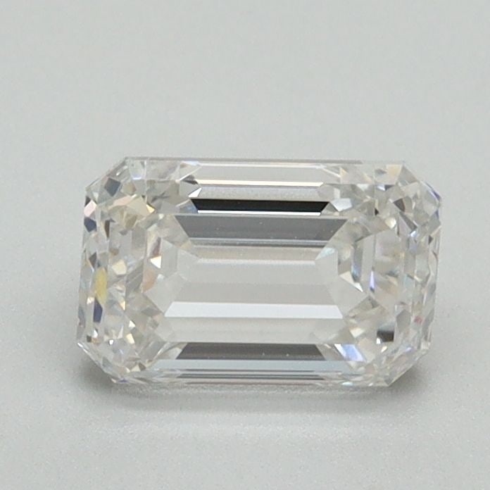Loose Diamond - EMERALD 1.1ct F VS2: Loose Diamond - EMERALD 1.1ct F VS2 Source: This is a real non-mined Diamond that has been grown in a lab Shape: EMERALD Carats: 1.1 Color: F Clarity: VS2 Certification: NONE Video: Video Link