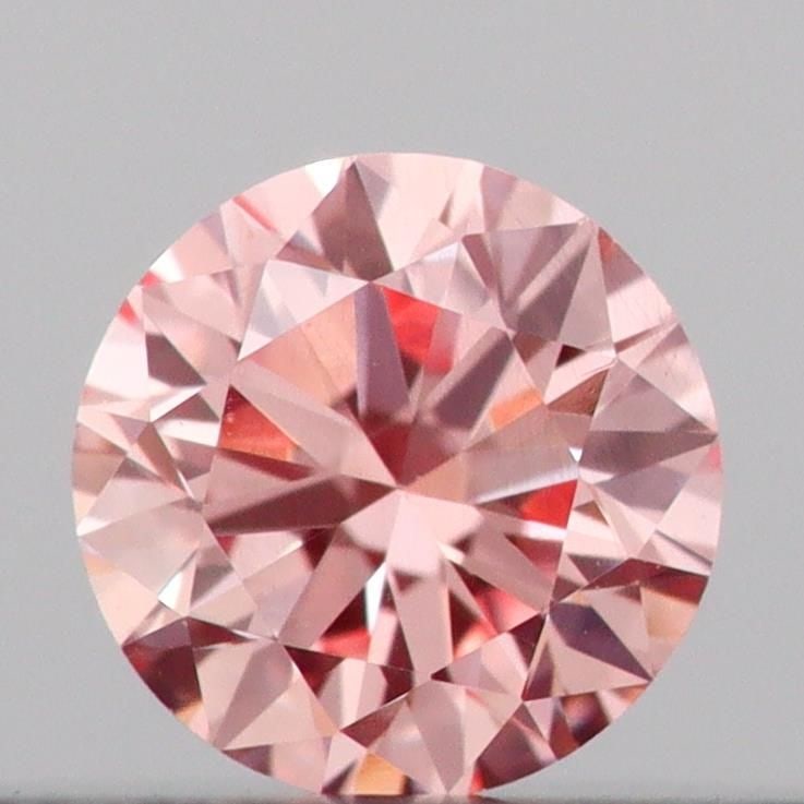 Loose Diamond - ROUND 0.15ct Fancy Intense Pink VS2: Loose Diamond - ROUND 0.15ct Fancy Intense Pink VS2 Source: This is a real non-mined Diamond that has been grown in a lab Shape: ROUND Carats: 0.15 Color: Fancy Intense Pink Certification: IGI Video: