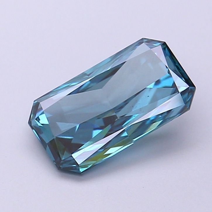 Loose Diamond - RADIANT 1.38ct Fancy Vivid Blue VS1: Loose Diamond - RADIANT 1.38ct Fancy Vivid Blue VS1 Source: This is a real non-mined Diamond that has been grown in a lab Shape: RADIANT Carats: 1.38 Color: Fancy Vivid Blue Certification: NONE