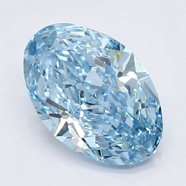 Loose Diamond - OVAL 0.95ct Fancy Vivid Blue VS2: Loose Diamond - OVAL 0.95ct Fancy Vivid Blue VS2 Source: This is a real non-mined Diamond that has been grown in a lab Shape: OVAL Carats: 0.95 Color: Fancy Vivid Blue Certification: NONE Video: