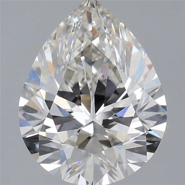 Loose Diamond - PEAR 2.5ct G VVS2: Loose Diamond - PEAR 2.5ct G VVS2 Source: This is a real non-mined Diamond that has been grown in a lab Shape: PEAR Carats: 2.5 Color: G Clarity: VVS2 Certification: IGI Video: