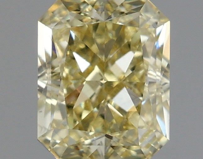 Loose Diamond - RADIANT 1.19ct Fancy Light Yellow VS1: Loose Diamond - RADIANT 1.19ct Fancy Light Yellow VS1 Source: This is a real non-mined Diamond that has been grown in a lab Shape: RADIANT Carats: 1.19 Color: Fancy Light Yellow Certification: IGI Vid