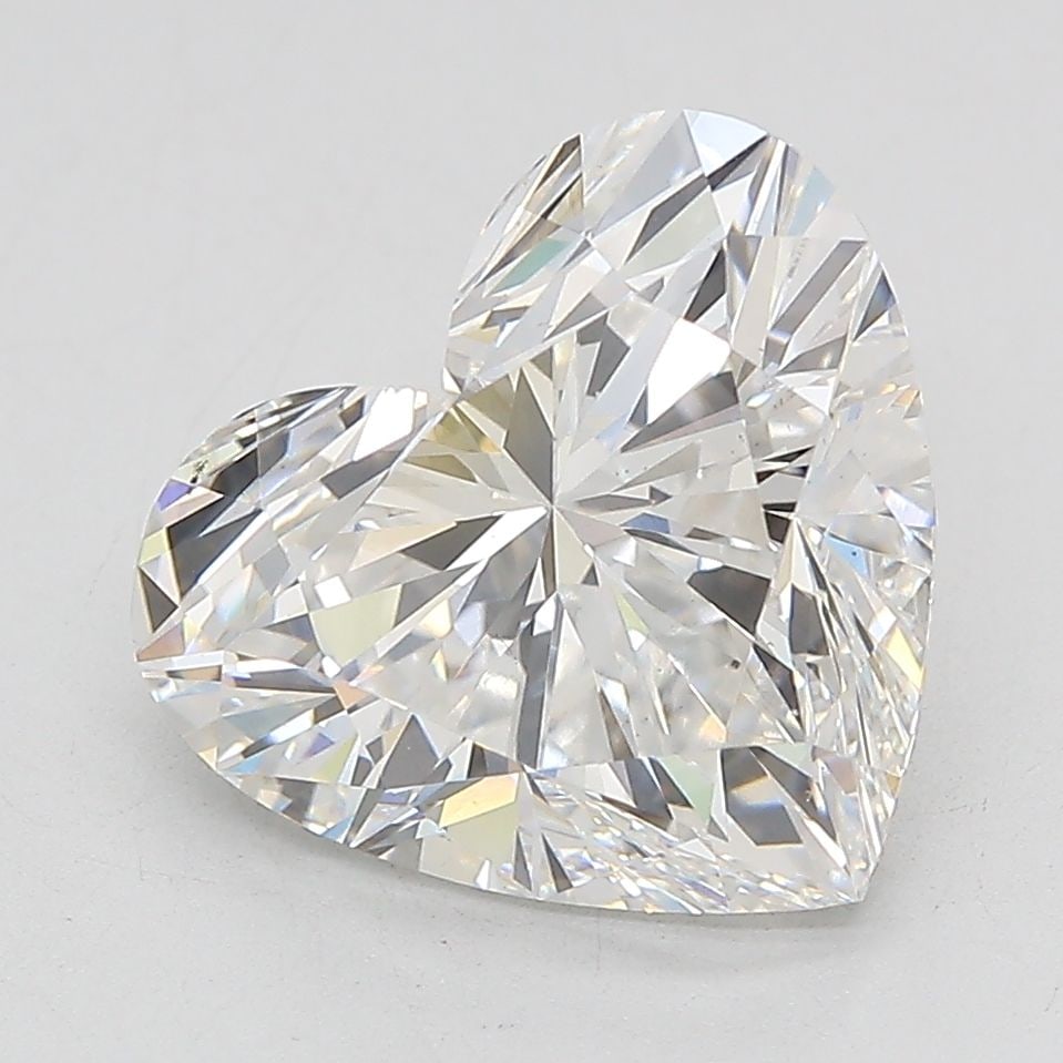 Loose Diamond - HEART 4.54ct F VS1: Loose Diamond - HEART 4.54ct F VS1 Source: This is a real non-mined Diamond that has been grown in a lab Shape: HEART Carats: 4.54 Color: F Clarity: VS1 Certification: IGI Video: Video Link