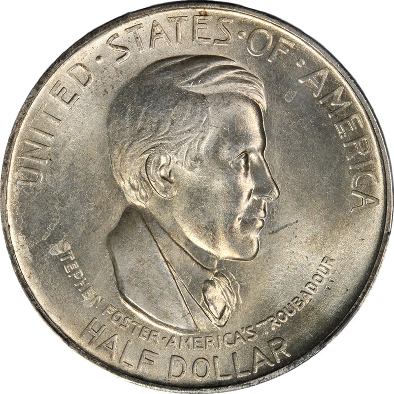 PCGS MS65 1936-S Cincinnati Commemorative Half Dollar (1 of 4)