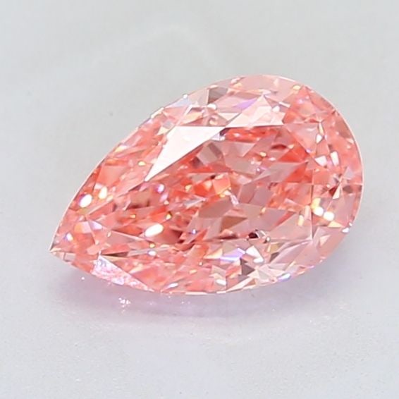Loose Diamond - PEAR 2.03ct Fancy Vivid Pink VS1: Loose Diamond - PEAR 2.03ct Fancy Vivid Pink VS1 Source: This is a real non-mined Diamond that has been grown in a lab Shape: PEAR Carats: 2.03 Color: Fancy Vivid Pink Certification: IGI Video: