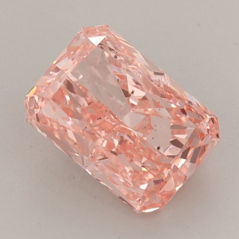Loose Diamond - RADIANT 2.1ct Fancy Vivid Pink SI1: Loose Diamond - RADIANT 2.1ct Fancy Vivid Pink SI1 Source: This is a real non-mined Diamond that has been grown in a lab Shape: RADIANT Carats: 2.1 Color: Fancy Vivid Pink Certification: IGI Video: