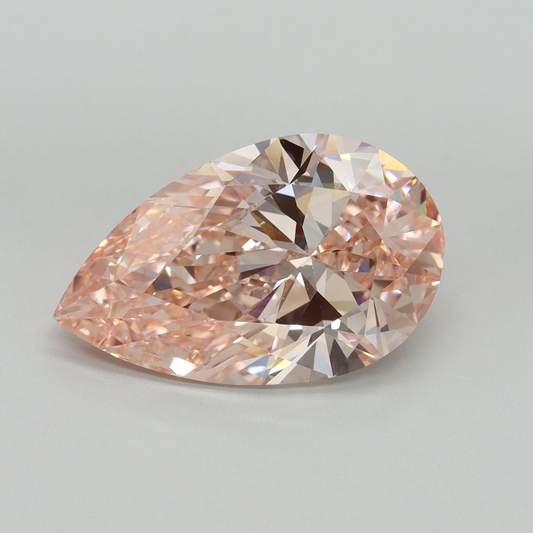 Loose Diamond - PEAR 7.13ct Fancy Vivid Pink VS1: Loose Diamond - PEAR 7.13ct Fancy Vivid Pink VS1 Source: This is a real non-mined Diamond that has been grown in a lab Shape: PEAR Carats: 7.13 Color: Fancy Vivid Pink Certification: IGI Video:
