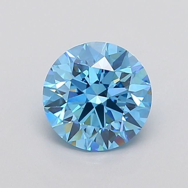 Ideal Loose Diamond - ROUND 2.13ct Fancy Vivid Blue VVS2: Ideal Loose Diamond - ROUND 2.13ct Fancy Vivid Blue VVS2 Source: This is a real non-mined Diamond that has been grown in a lab Shape: ROUND Carats: 2.13 Color: Fancy Vivid Blue Certification: IGI Vide