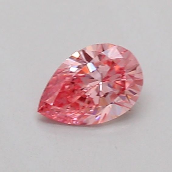 Loose Diamond - PEAR 0.21ct Fancy Vivid Pink VS2: Loose Diamond - PEAR 0.21ct Fancy Vivid Pink VS2 Source: This is a real non-mined Diamond that has been grown in a lab Shape: PEAR Carats: 0.21 Color: Fancy Vivid Pink Certification: IGI Additional