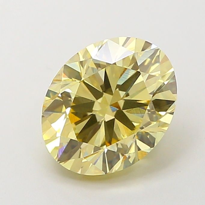 Loose Diamond - OVAL 3.5ct Fancy Yellow VS2: Loose Diamond - OVAL 3.5ct Fancy Yellow VS2 Source: This is a real non-mined Diamond that has been grown in a lab Shape: OVAL Carats: 3.5 Color: Fancy Yellow Certification: IGI Video: Video Link