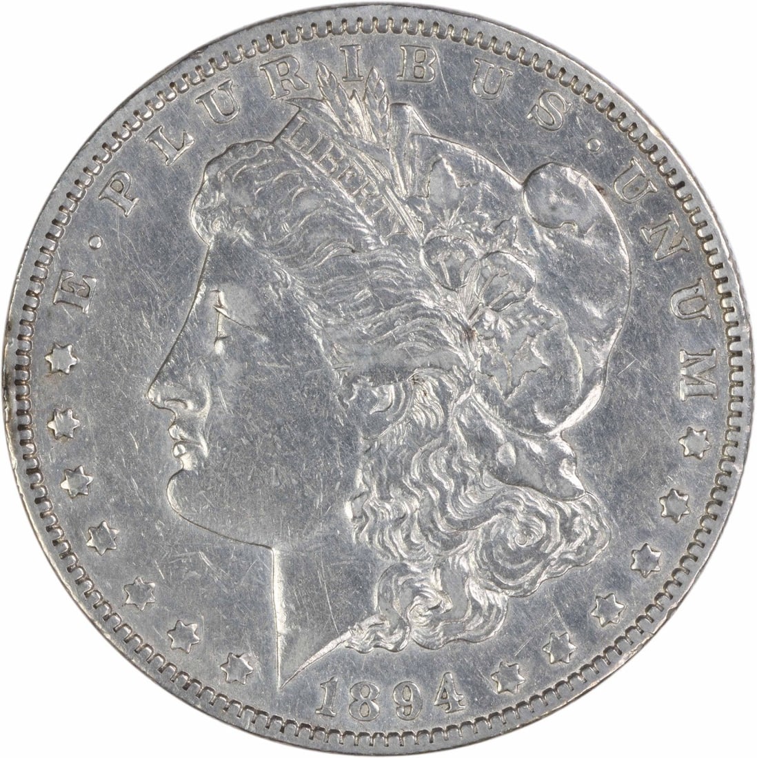 1894-O United States Morgan Dollar 90% Silver EF Grade Uncertified (1 of 2)